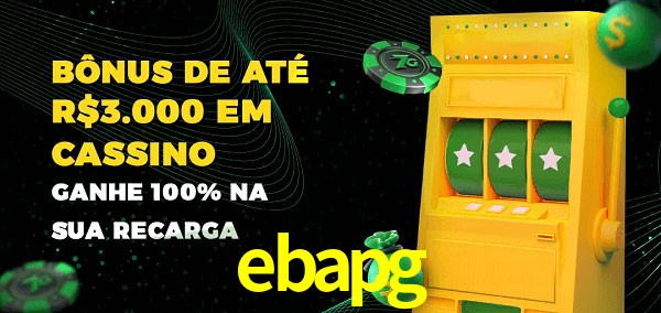 ebapg melhor bônus de depósito