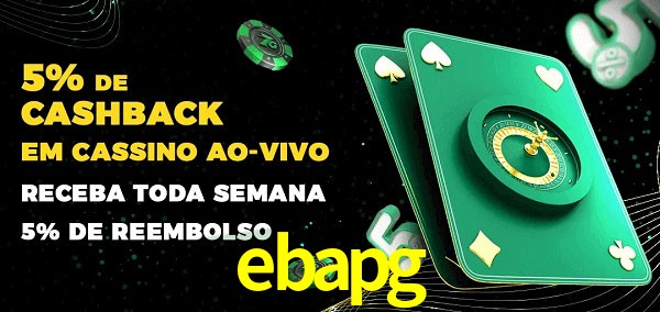 Promoções do cassino ao Vivo ebapg
